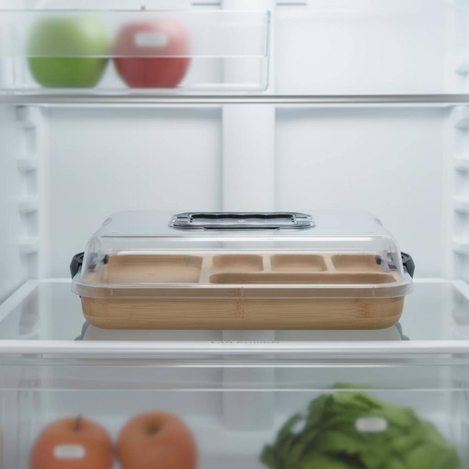 Meal Prep Glass - حاوية طعام زجاجية قابلة لإعادة الاستخدام