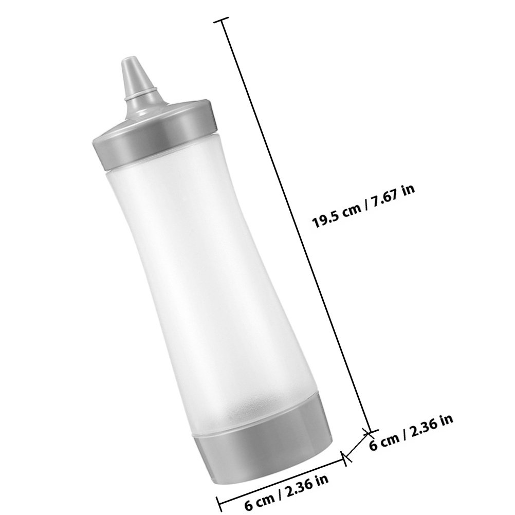 زجاجتان شفافتان قابلتان للضغط  - مراجعة Sauce Squeeze Bottle وسعره