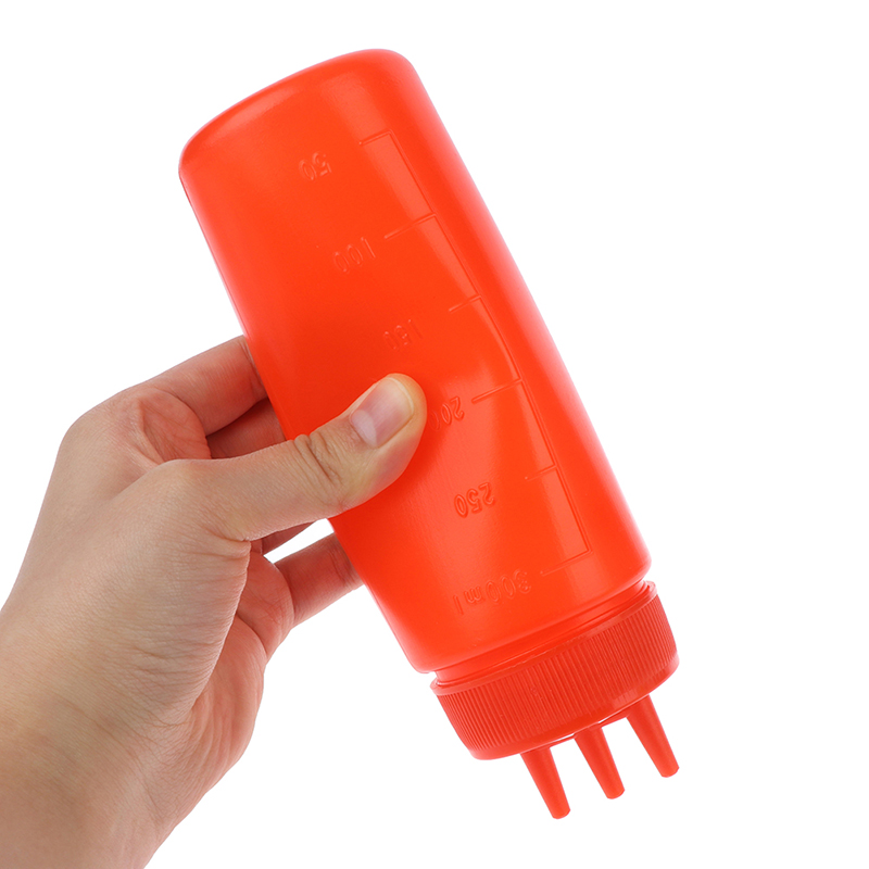 زجاجة ضغط 3 فتحات للصلصة والخل - مراجعة Sauce Squeeze Bottle وسعره