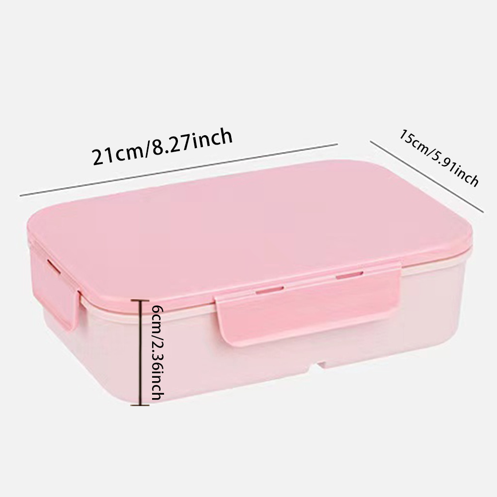 صندوق بنتو بغطاء قلاب 3 أقسام، - مراجعة Meal Prep Day وسعره