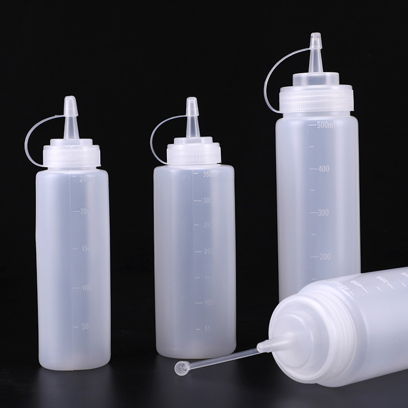 زجاجات بهار كبيرة مع فوهات كات - مراجعة Sauce Squeeze Bottle وسعره