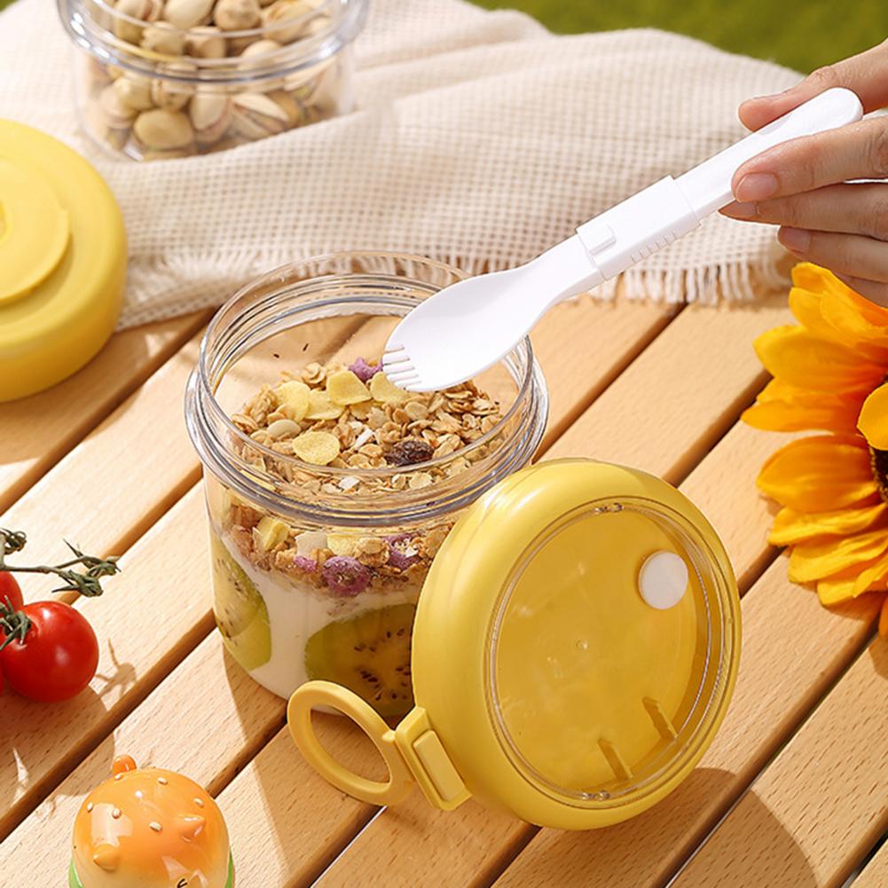 وعاء زجاجي للشوفان الليلي مع غ - مراجعة Overnight Oat Jar وسعره