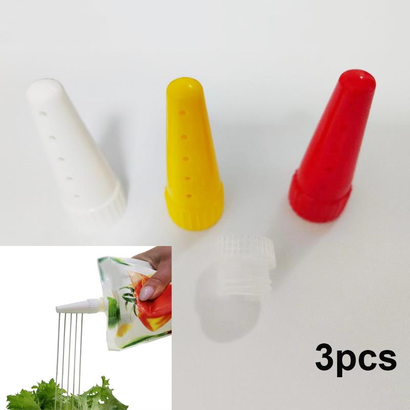 مجموعة من 3 قطع: زجاجات بلاستي - مراجعة Sauce Squeeze Bottle وسعره