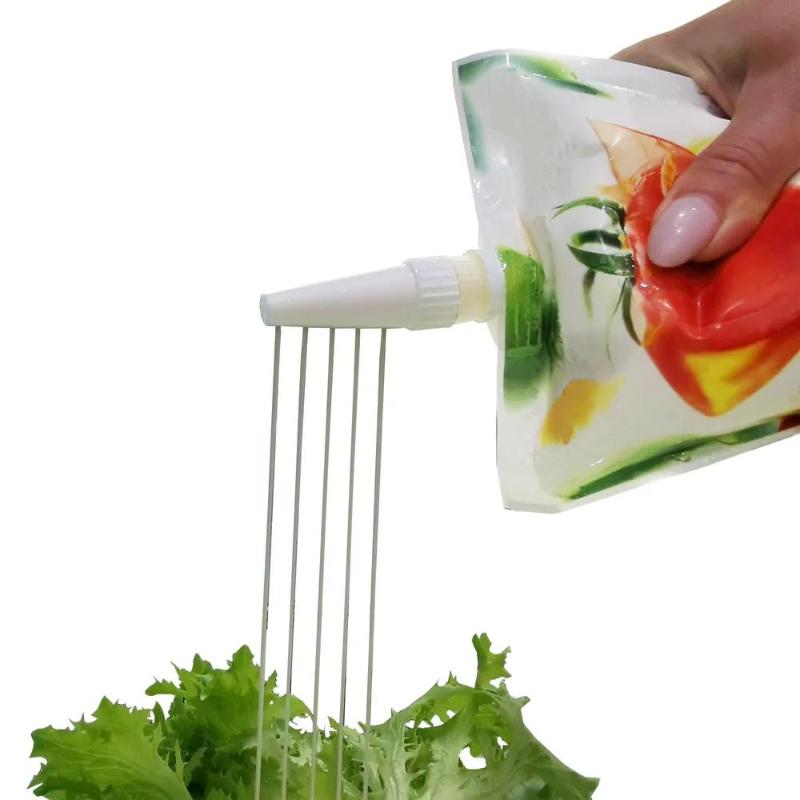 مجموعة من 3 قطع: زجاجات بلاستي - مراجعة Sauce Squeeze Bottle وسعره
