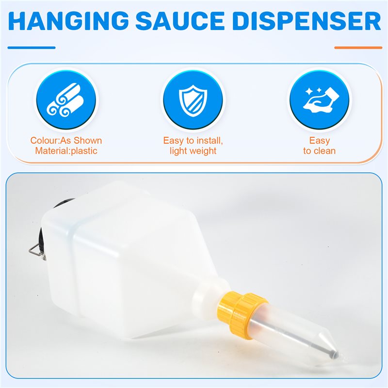 زجاجة صلصة AB47-5.5L قابلة للض - مراجعة Sauce Squeeze Bottle وسعره