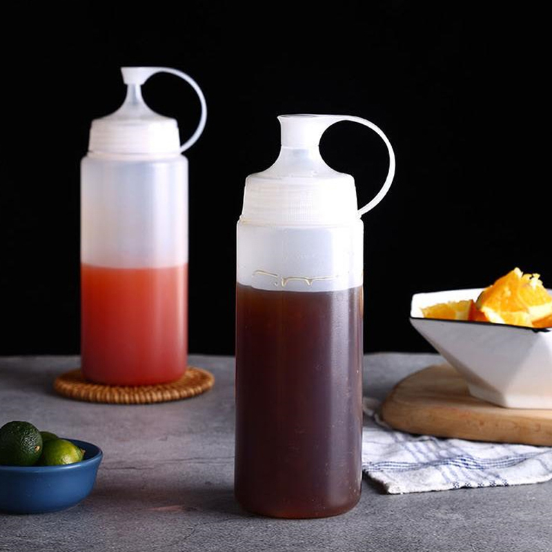 350/450/600 مللي ضغط زجاجات ال - مراجعة Sauce Squeeze Bottle وسعره