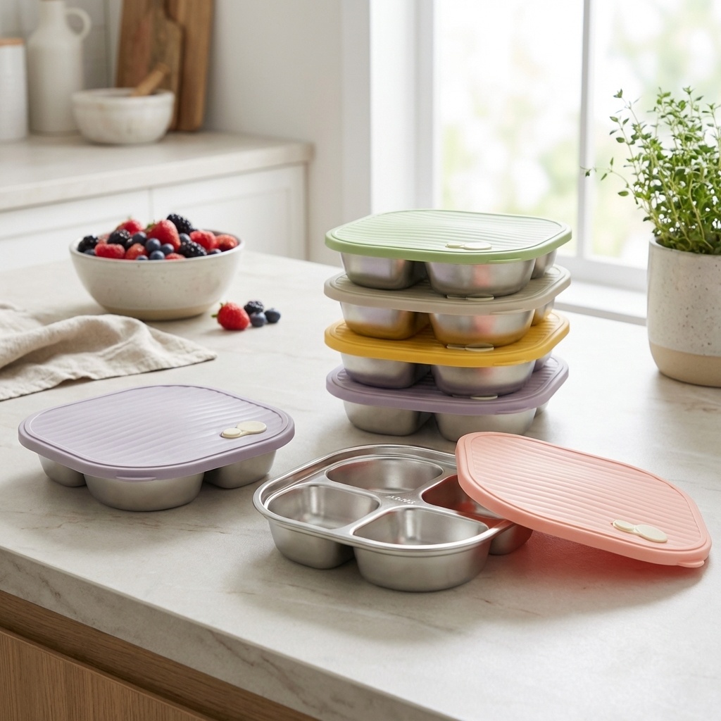 صندوق غداء آمن للميكروويف من ا - مراجعة Meal Prep Diet وسعره