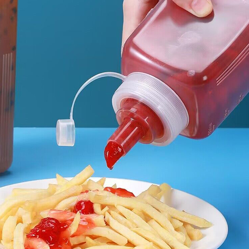 زجاجات توزيع التوابل والصلصات  - مراجعة Sauce Squeeze Bottle وسعره