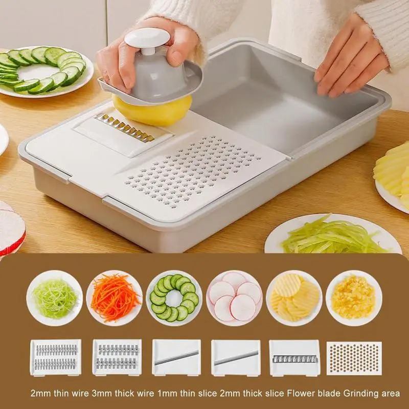 مبشرة الخضار للمطبخ أداة تقطيع - مراجعة Meal Prep With Potatoes وسعره