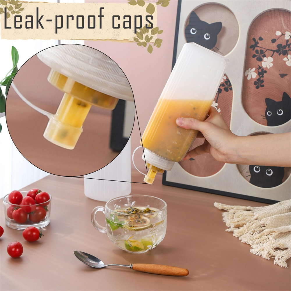 عبوة واحدة من زجاجة بلاستيكية  - مراجعة Sauce Squeeze Bottle وسعره