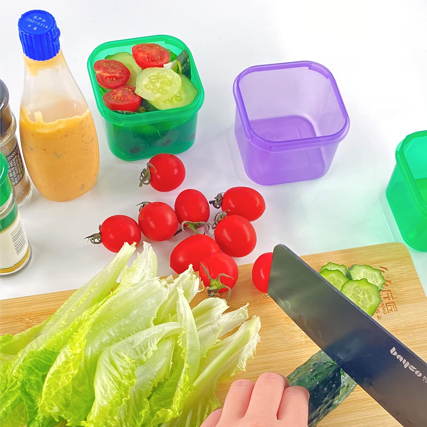7 قطعة 21 يوم جزء التحكم الحاو - مراجعة Meal Prep Day وسعره